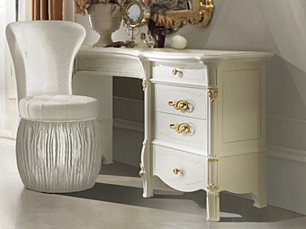 Wooden dressing table with mirror CASA +39 DIAMANTE 2107