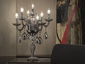 Candle holder with Swarovski crystals Euroluce Lampadari Toochic F6 1L Candle holder with Swarovski crystals Euroluce Lampadari Toochic F6 1L factory EUROLUCE LAMPADARi from Italy