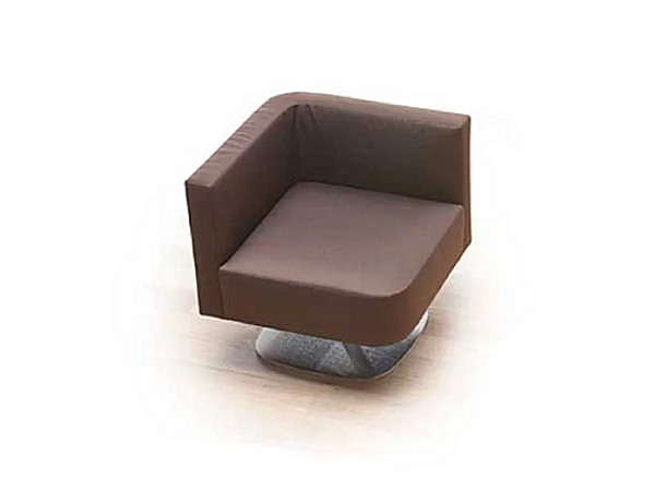 Corner Armchair with Armrests Fabric ERBA ITALIA Report factory ERBA ITALIA from Italy. Foto №2