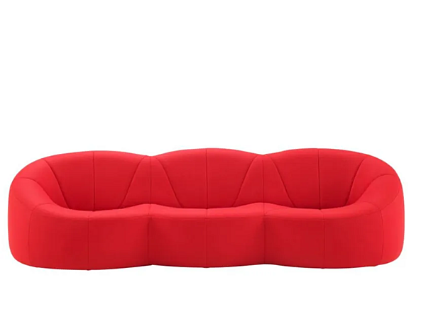 Three-seater fabric sofa with soft back LIGNE ROSET Pumpkin 14110305 factory LIGNE ROSET from Italy. Foto №1