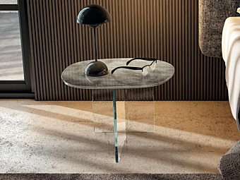 Glass coffee table bedside table Pleasure LAGO 1417 1418 1419 1417, 1418, 1419 Glass coffee table bedside table Pleasure LAGO 1417 1418 1419 1417, 1418, 1419 factory LAGO from Italy