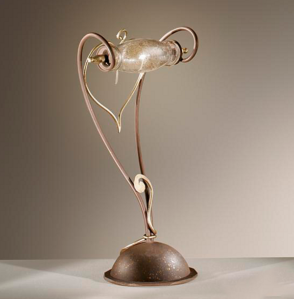 Table lamp MM LAMPADARI 6087/L1 factory MM LAMPADARI from Italy. Foto №1