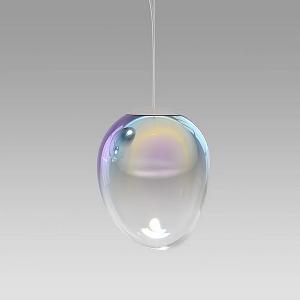 Blown Glass Pendant Lamp Stellar Nebula Artemide factory Artemide from Italy. Foto №13