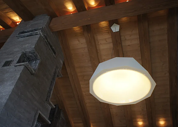 Aluminium pendant lamp Fabbian Crio factory Fabbian from Italy. Foto №8