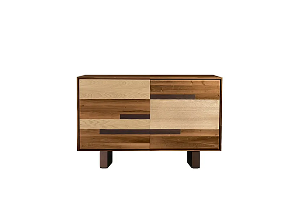 Solid wood sideboard with doors DALE Materia A 103 factory DALE from Italy. Foto №1