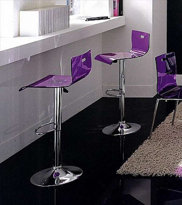 Bar stool EUROSEDIA DESIGN 817 factory EUROSEDIA DESIGN from Italy. Foto №1