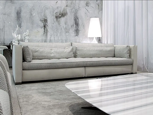 Fabric sofa with soft back ERBA ITALIA Alchimia factory ERBA ITALIA from Italy. Foto №7