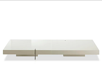 Square Wooden Coffee Table Butter Saba