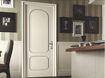 Hinged wooden door Giotto Martini Interiors Hinged wooden door Giotto Martini Interiors factory MARTINI INTERIORS from Italy