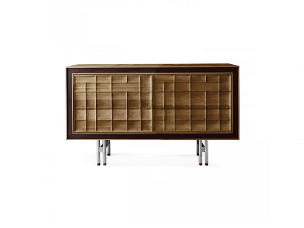 Wooden Sideboard with Doors Quadra A 609 DALE factory DALE from Italy. Foto №1