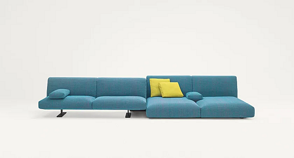 Modular Sofa Move PAOLA LENTI Fabric Upholstery factory PAOLA LENTI from Italy. Foto №5