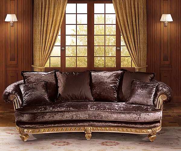 Couch ANGELO CAPPELLINI SITTINGROOMS Nievo 11090/D3 factory ANGELO CAPPELLINI from Italy. Foto №1