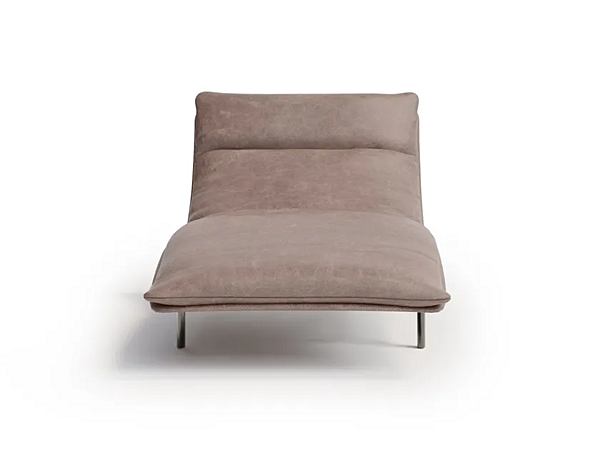 Upholstered Chaise Longue Baltimora MisuraEmme factory MisuraEmme from Italy. Foto №2