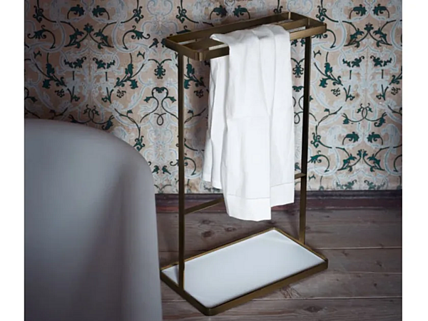 Standing Towel Rack in Stainless Steel AGAPE Memory Collection factory Agape from Italy. Foto №1