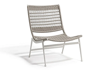 Garden Rope Easy Chair Solaria POLTRONA FRAU factory POLTRONA FRAU from Italy