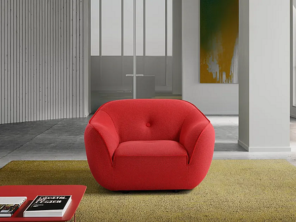 Armchair in stretchable fabric Bebop Egoitaliano factory Egoitaliano from Italy. Foto №4