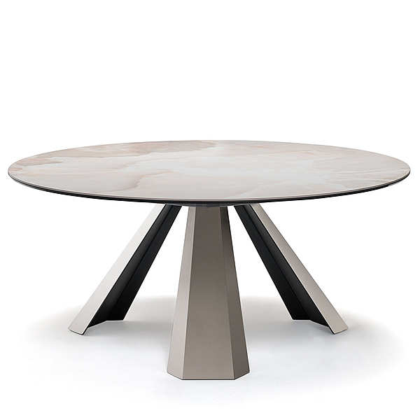 Table CATTELAN ITALIA Giorgio Cattelan ELIOT Round factory CATTELAN ITALIA from Italy. Foto №2