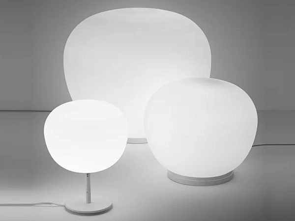 Glass table lamp Fabbian Lumi Mochi factory Fabbian from Italy. Foto №2