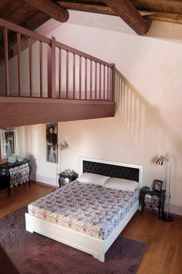 Bed TONIN CASA DESIREE - 1542 factory TONIN CASA from Italy. Foto №4