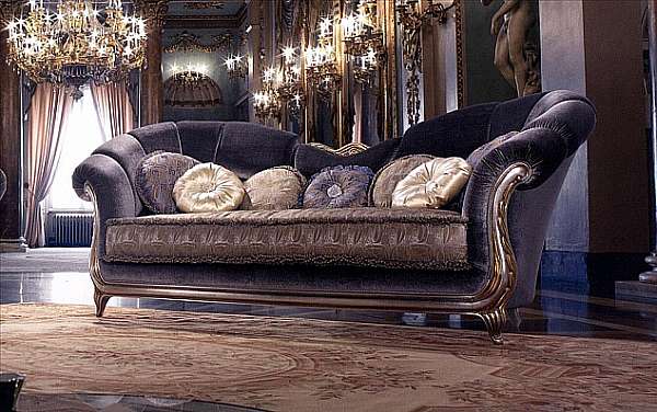 Couch ELLESALOTTI Greta Garbo-2 factory LUXURY SOFA from Italy. Foto №1