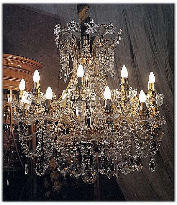 Chandelier MECHINI L135/20 factory MECHINI from Italy. Foto №1