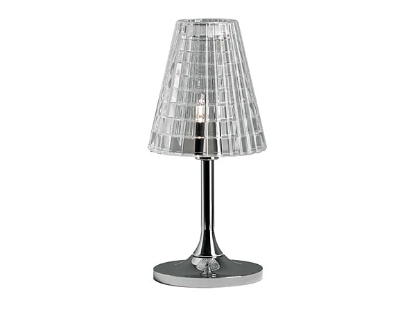 Halogen crystal table lamp Fabbian Flow factory Fabbian from Italy. Foto №1