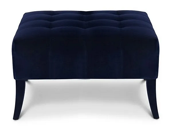 Upholstered Velvet Footstool BRABBU Naj factory BRABBU from Italy. Foto №1