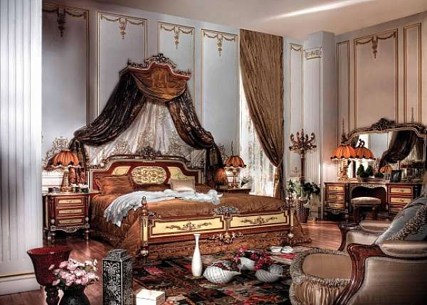 Bed ASNAGHI INTERIORS GD3701 factory ASNAGHI INTERIORS from Italy. Foto №5