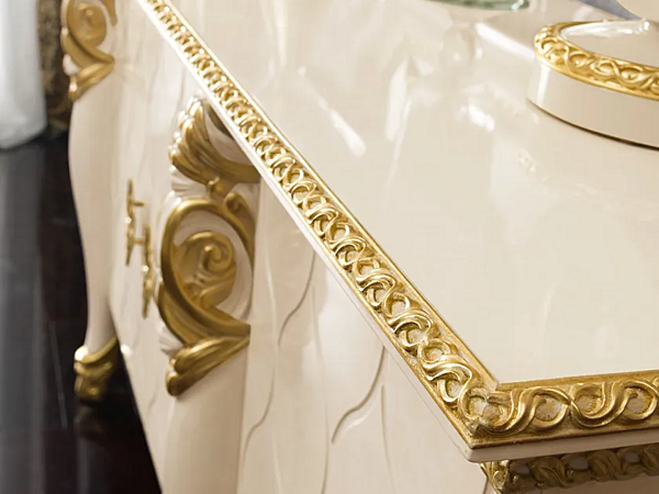 Sideboard with doors in wood A.R. Arredamenti Harmony 303 factory A.R.ARREDAMENTI SRL from Italy. Foto №4