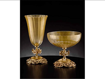 Crystal Centerpiece Sheen Euroluce Lampadari factory EUROLUCE LAMPADARi from Italy