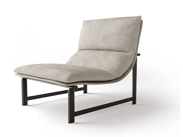 Upholstered armchair with soft back MisuraEmme Baltimora factory MisuraEmme from Italy. Foto №1