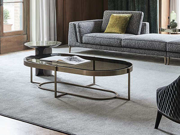 Coffee table ANGELO CAPPELLINI Opera RAOUL 45157 factory ANGELO CAPPELLINI from Italy. Foto №2