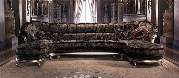 Couch ELLESALOTTI Greta Garbo-3 factory LUXURY SOFA from Italy. Foto №1