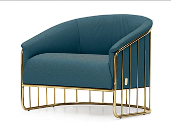 Fabric Armchair Charleston by FORMITALIA