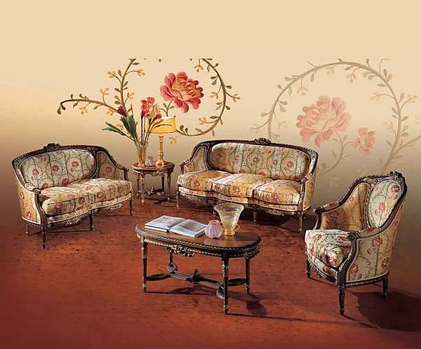 Couch ANGELO CAPPELLINI SITTINGROOMS Dickens 549/D3 factory ANGELO CAPPELLINI from Italy. Foto №2