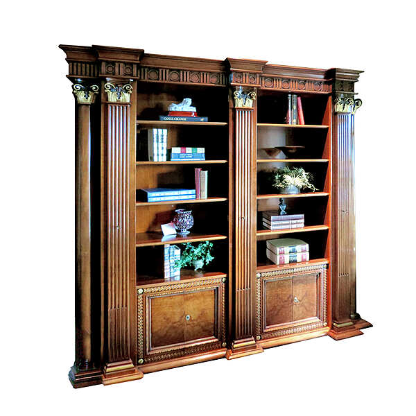 Bookcase FRANCESCO MOLON New empire L123.02 factory FRANCESCO MOLON  from Italy. Foto №1