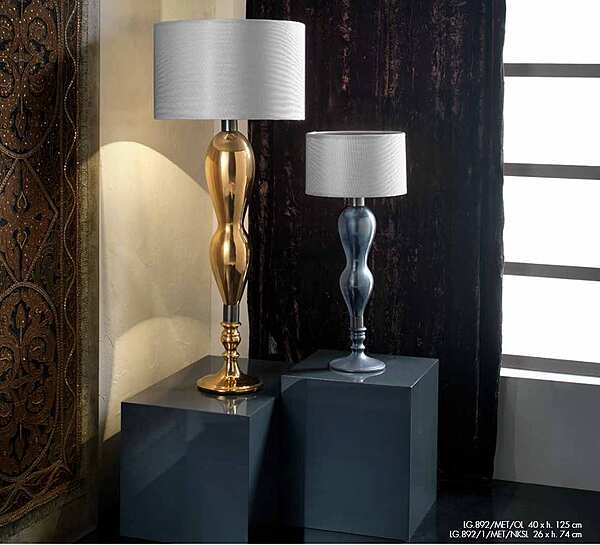 Table lamp LORENZON (F.LLI LORENZON) LG.892/MET/OL  factory LORENZON (F.LLI LORENZON) from Italy. Foto №1