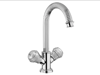 Countertop Steel Washbasin Tap 1 Hole Olympia Gaia Mobili factory GAIA from Italy
