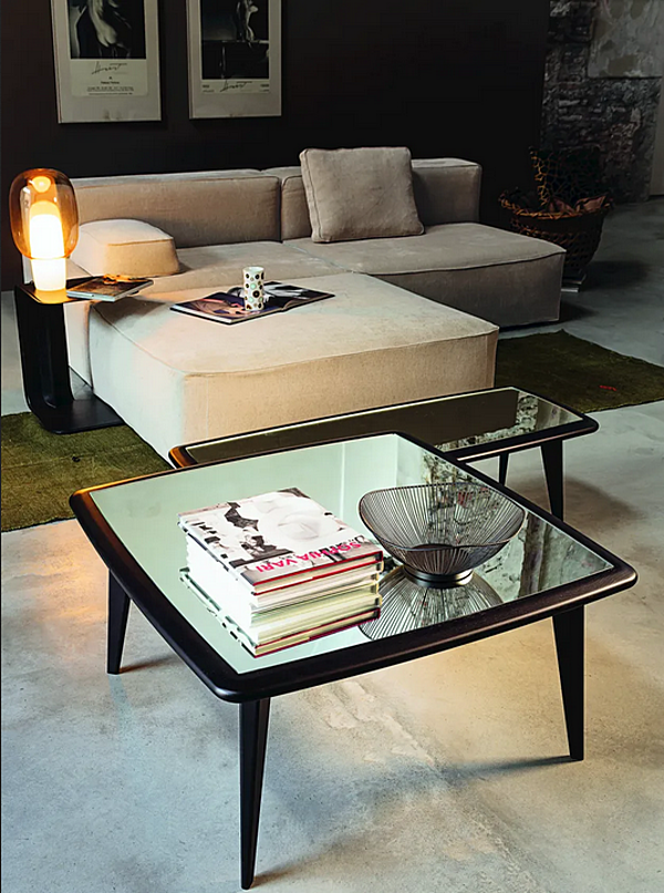 Sectional sofa in fabric or leather VIBIEFFE 275 Glam factory VIBIEFFE from Italy. Foto №20