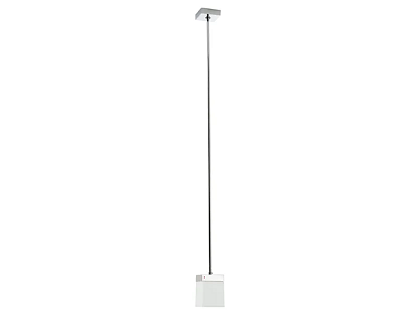 LED crystal pendant lamp Cubetto Fabbian factory Fabbian from Italy. Foto №4
