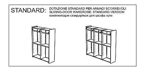 Cupboard CAMELGROUP 116ARS.01NE factory CAMELGROUP from Italy. Foto №2