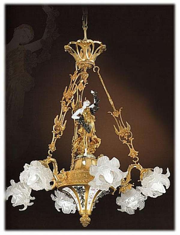 Chandelier FBAI 3174/6 factory FBAI from Italy. Foto №1