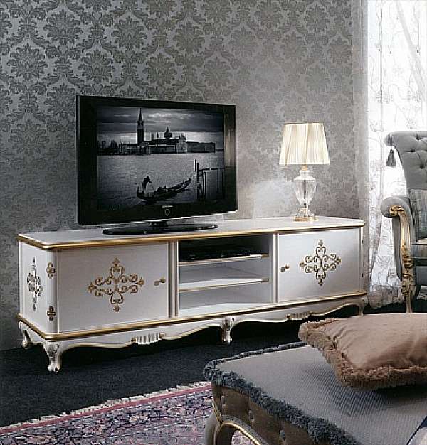 TV stand CARLO ASNAGHI STYLE 11325 factory CARLO ASNAGHI STYLE from Italy. Foto №1