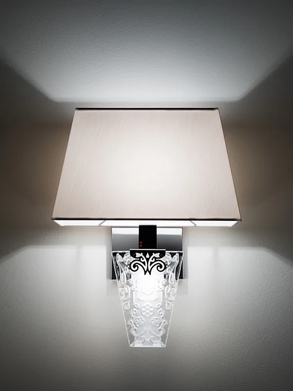 Crystal wall lamp Fabbian Vicky collection factory Fabbian from Italy. Foto №6