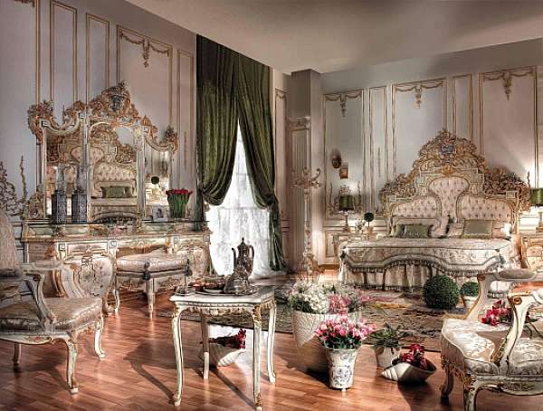 Bed ASNAGHI INTERIORS GD5301 factory ASNAGHI INTERIORS from Italy. Foto №3