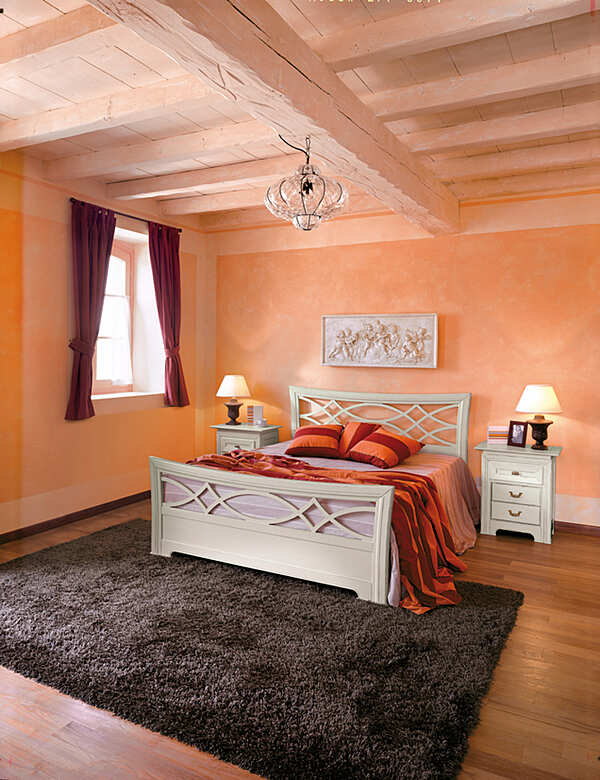 Bed TONIN CASA NATALIA - 1540 factory TONIN CASA from Italy. Foto №3