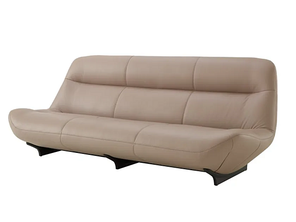 3-seater leather sofa Manarola LIGNE ROSET 14090605 factory LIGNE ROSET from Italy. Foto №2