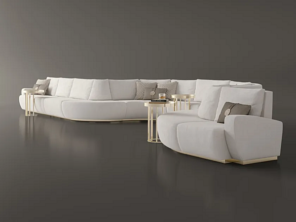 Curved sectional sofa Dune Bizzotto Italia factory Bizzotto Italia from Italy. Foto №2