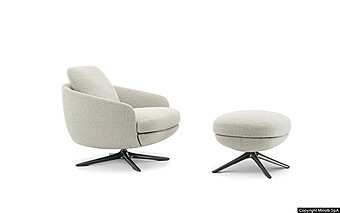 Armchair Minotti Raphael Armchair Minotti Raphael factory Minotti from Italy