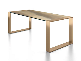 Dining table in wood with round top F.lli Orsenigo Ring Dining table in wood with round top F.lli Orsenigo Ring factory ORSENIGO from Italy